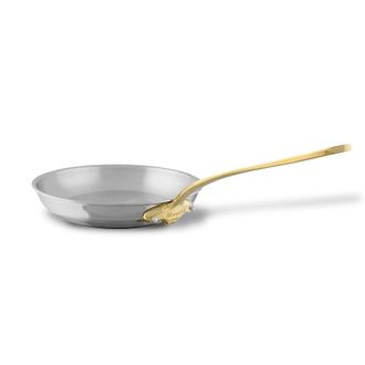 Bloomingdale's MCook B 5-Ply Frying Pan With Brass Handles, 7.9-Inch