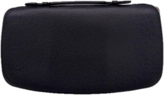 Louis Vuitton Black Leather Long Wallet (Bi-Fold) (Pre-Owned)
