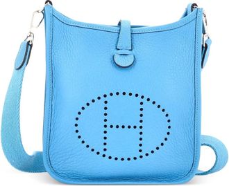 Herm&egrave;s Borsa a tracolla Evelyne Bag Gen III Maurice TPM - Blu