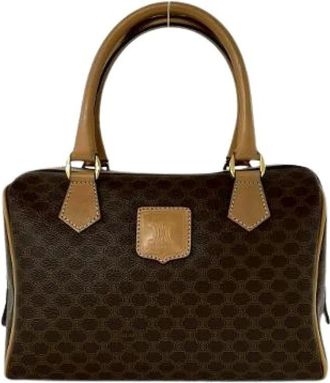Celine Borsa Pre-owned Macadam Blazon in Pelle - - Pre-owned - Donna - Marrone - ONE SIZE