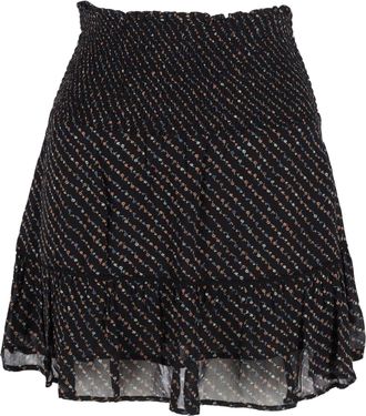 Ganni Ganni Mini Skirt in Black Viscose