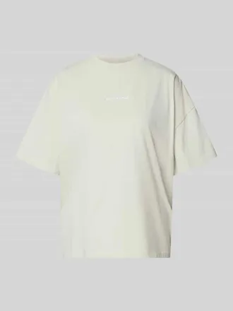 Pegador Oversized T-Shirt mit Label-Stitching Modell BRACY in Schilf, Gr&ouml;&szlig;e XL
