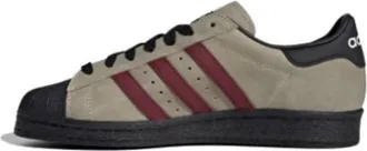 adidas originals Superstar 82 Grey Black Burgundy IF6188