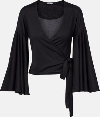Jacquemus Ventadou wrap top