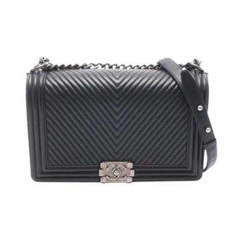 Chanel Pre-owned Shoulder Bag - Dames - Pre-owned - Zwart - Maat: ONE Size Leer