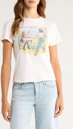 Re/Done Classic Graphic T-Shirt in Vintage White at Nordstrom, Size X-Small