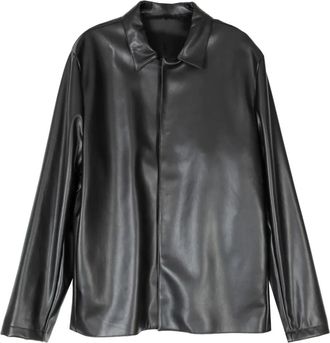 Costumein Shirtkraag met zijzakken - Zwart