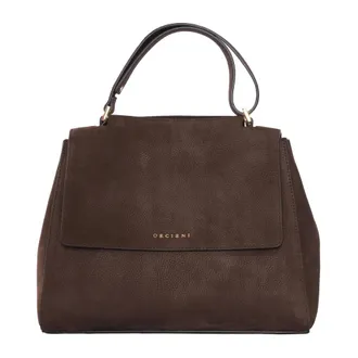 Orciani Borsa a spalla Sveva Nabucco Media - - Bags - Donna - Marrone - ONE SIZE