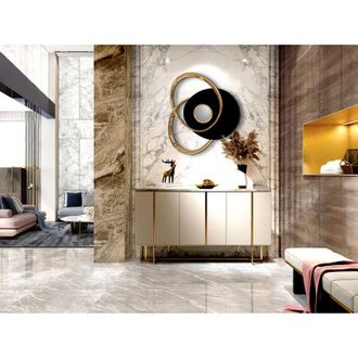 Schuller Trio-escultura Pared-negro/oro Rosa