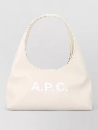 A.P.C. baby ninon compact recycled leather shoulder bag