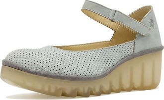 FLY London BAWA581FLY Womens Shoes Sky Blue : EU 41 (US Womens 10-10.5) M, Suede