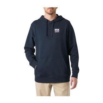 Helly Hansen Hoodies, male, Blue, Size: XL Shoreline Hoodie