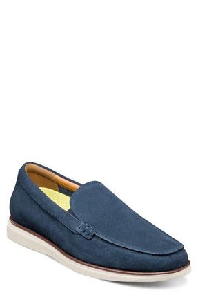 Florsheim Tropics Venetian Loafer in Navy Suede at Nordstrom, Size 11.5