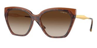 Vogue Eyewear VO5521S 238613 Womens Sunglasses Brown Size 57