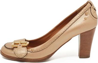 Chloé Pumps in pelle 110mm - Oro