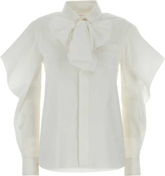 sacai White Poplin Shirt