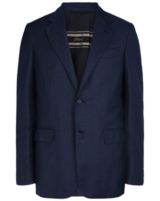 Brioni Single-Breasted Wool Blazer