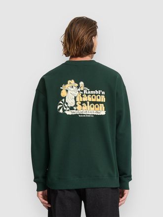 Volcom Racoon Crew Sweater gr&uuml;n