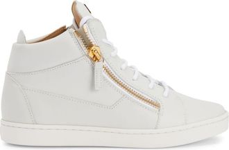 Giuseppe Zanotti Kriss sneakers - women - Leather - 35 - Grey