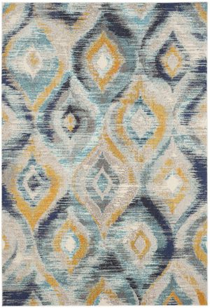 Safavieh Alfombra azul/multicolore 155 x 231 cm