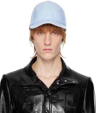 キャップ COURREGES Signature Blue Denim Cap 125ACT039DE00369011_10.jpg
