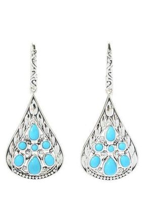 Samuel B. Sleeping Beauty Turquoise Teardrop Earrings at Nordstrom Rack