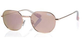 Superdry SDS SUPER7 201 Mens Sunglasses Rose-Gold Size 52