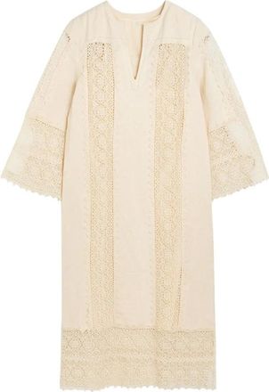 By Malene Birger Kleedjes, Dames, Wit, S, Linnen, Delane Jurk