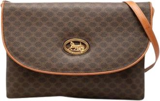 Celine Pre-owned Vintage Crossbody Bag - Dames - Vintage Schoudertas - Bruin - ONE Size - Vintage