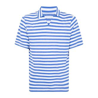Majestic Filatures Uomo, Top, Blu, L, new