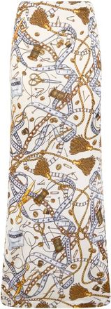 Moschino Rokken, Dames, Veelkleurig, M, Gonna Elegant Chic