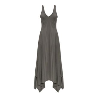 Ami Dames, Jurken, Grijs, Maat: XS Wol