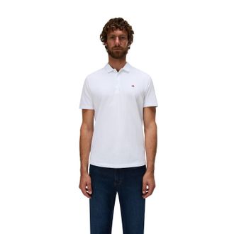 Napapijri Heren Regular Poloshirt (Helder wit)