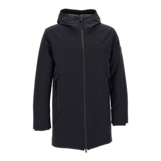 Peuterey Parka - Heren - Mantels - Blauw - Maat: 3XL Poliester