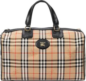 Burberry Borsa Boston media - Toni neutri