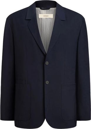 12 Storeez wool-blend blazer - Blue