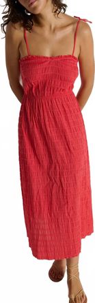 Nation Ltd Madeline Tie Midi Dress In Flora