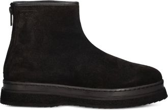 GANT Su&egrave;de laarzen met rits - Bruin