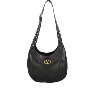 Valentino Garavani Black Hoboho Medium Hobo