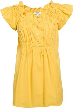 Moschino cotton top - Yellow