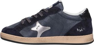 Ama brand Sun Sneakers - Dames - Sneakers - Blauw - 38 EU - Leer - Schoenen