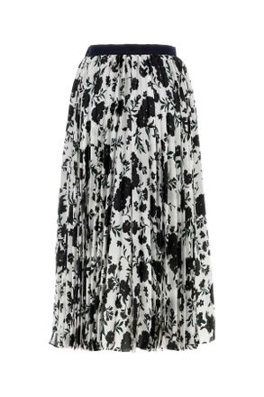 sacai 2608531 120 Whitemulti Gonne Skirt