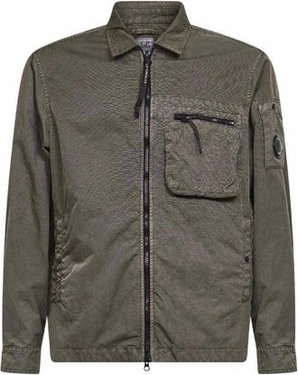 C.P. Company Light Jacket - Heren - Zomerjassen - Grijs - M - Jassen