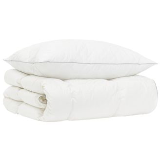 vidaXL Set Di Piumoni In Piume Doca Al 90% Fulda 2 Pz 135 X 200 Cm Vidaxl