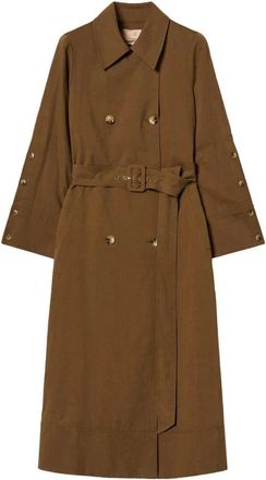 Twinset Trench Coats - Dames - Trenchcoats - Bruin - XS - Jassen