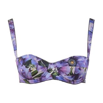 Dolce & Gabbana Flowers Bra - female - Dolce & Gabbana - Bras - Multicolor - 32B UK - Underwear
