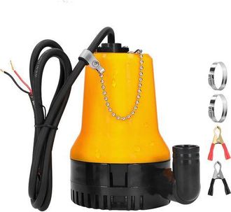 OEM Bomba De Agua Sumergible De 12 V, 50 W, 4200 L/h, Bomba De Cc, Bomba Para Aguas Sucias, Cable De Alimentaci&oacute;n Port&aacute;til De 2,3 Metros, Con Pinza, Para 