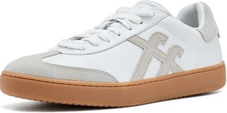 FitFlop The Dash Ff T-Toe Leather Suede Trainers Mens Shoes Urban White Mix : 12.5 M (D)