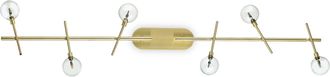 Ideal Lux Ideal Lux - Maracas - L&aacute;mpara De Techo 6 Luces Lat&oacute;n Antiguo