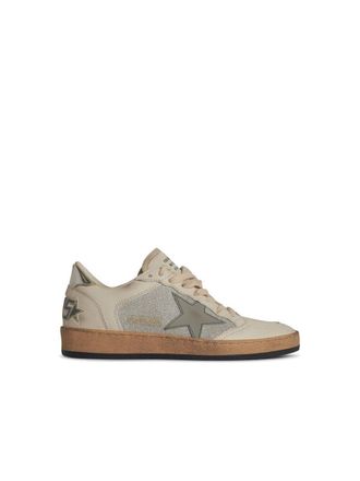 Golden Goose Ball Star White Leather Sneakers